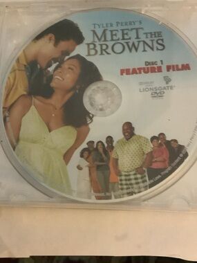 Tyler Perry's Meet the Browns DVD Disc